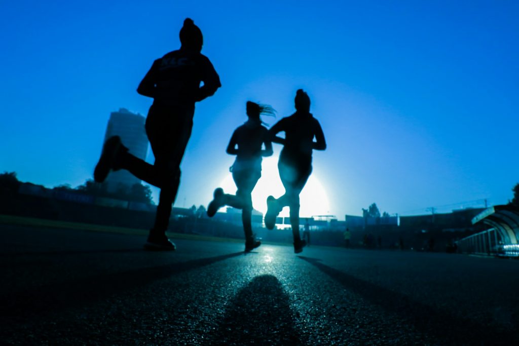 Courir le matin