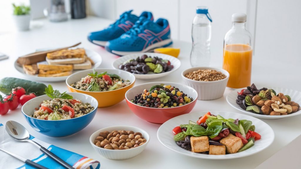 Les aliments incontournables pour les coureurs végétariens