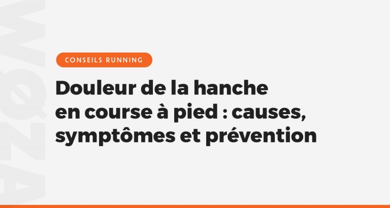 Douleur de la hanche en course à pied